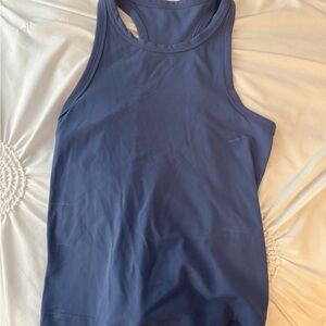 lululemon Blue Racerback Tank Top